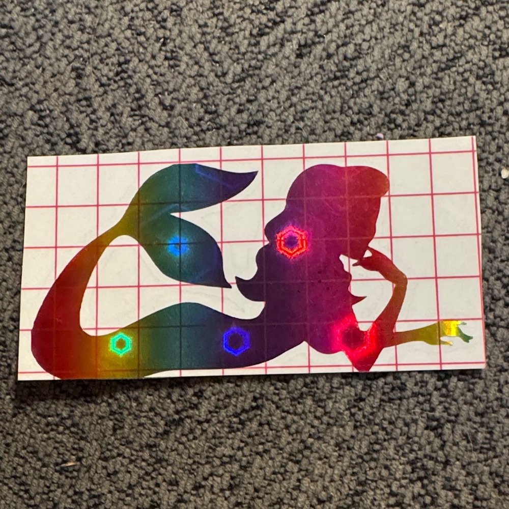 Holographic Mermaid Sticker